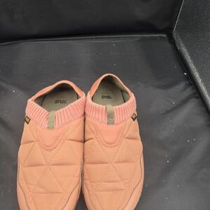 Teva Pink Quilted Slip-On Shoes